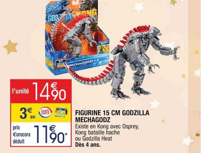 figurine 15 cm godzilla mechagodz