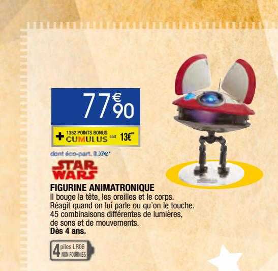 figurine animatronique star wars