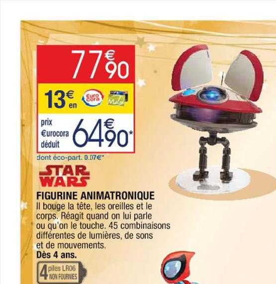 figurine animatronique star wars