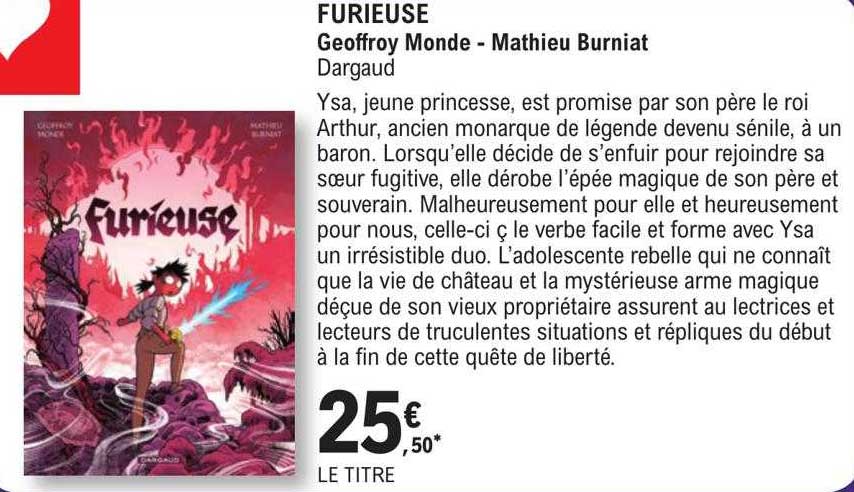 furieuse - geoffroy monde - mathieu burniat