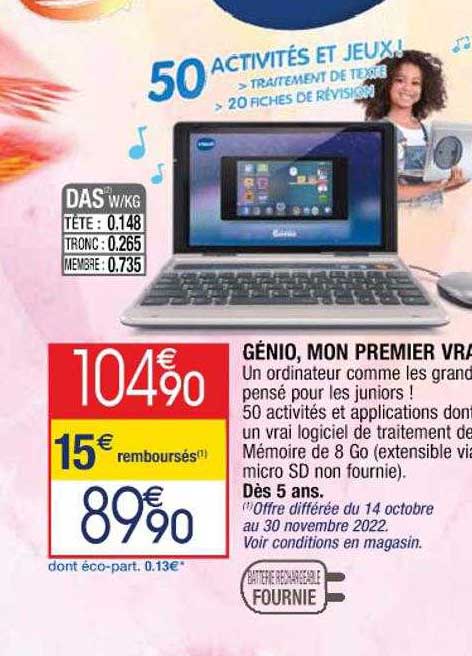 génio, mon premier vrai ordi