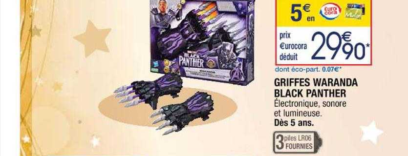 griffes waranda black panther
