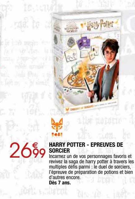 harry potter - épreuves de sorcier