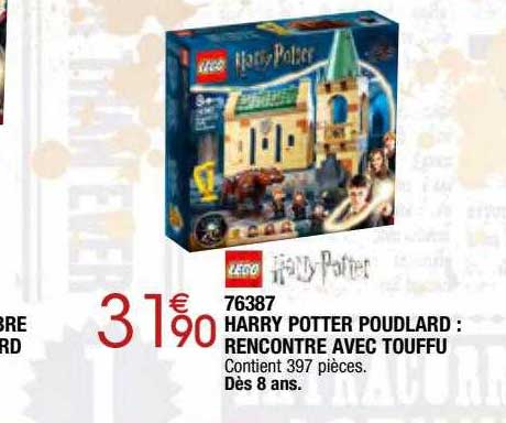 harry potter poudlard : rencontre avec touffu lego 76387