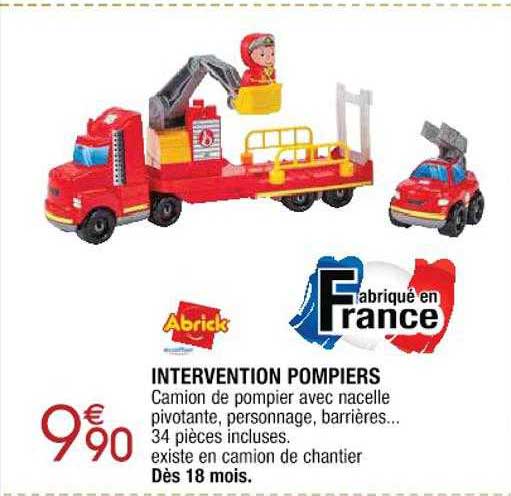 intervention pompiers abrick