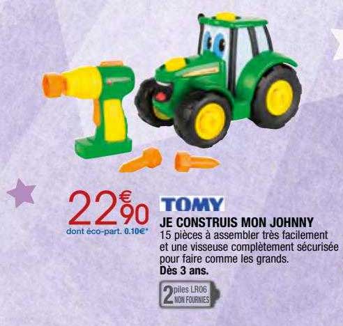 je construis mon johnny tomy