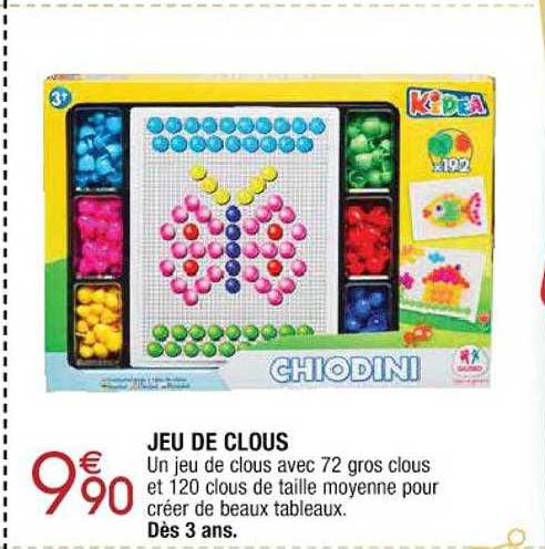 jeu de clous