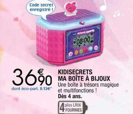 kidisecrets ma boîte à bijoux