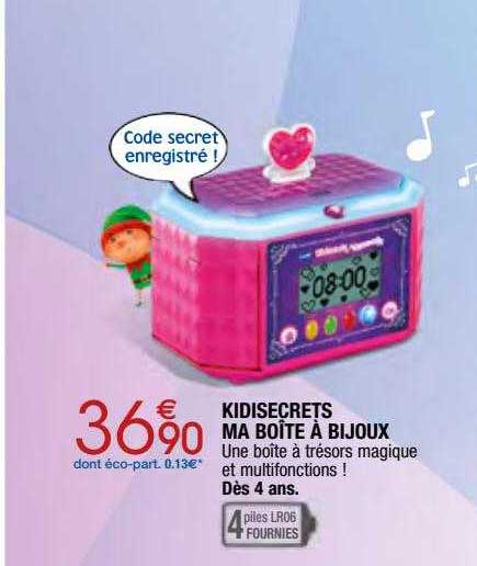 kidisecrets ma boîte à bijoux