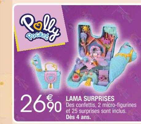lama surprises polly pocket