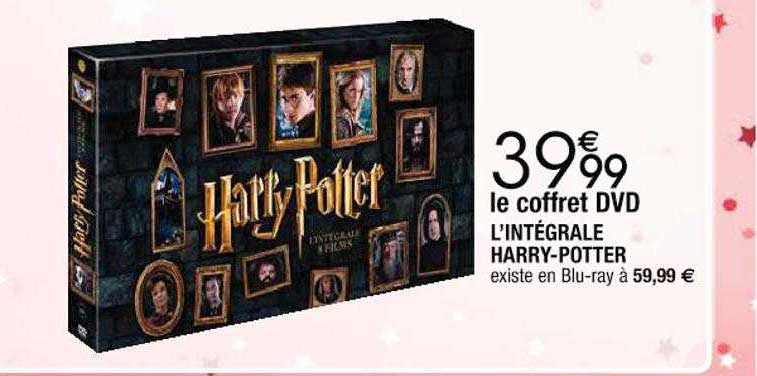le coffret dvd l'intégrale harry-potter