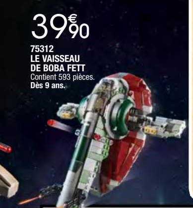 le vaisseau de boba fett 75312