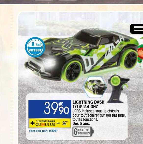 lightning dash 1-14e 2.4 ghz