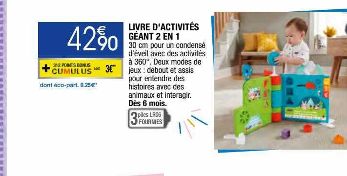 Livre D'activités Géant 2 En 1