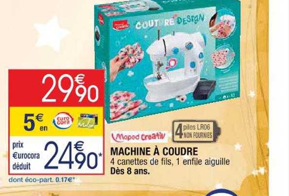 machine à coudre maped creativ