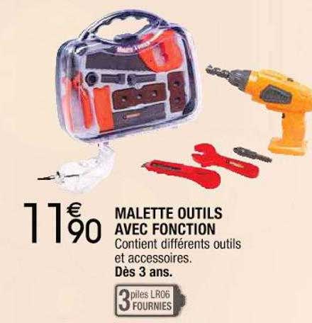 malette outils avec fonction