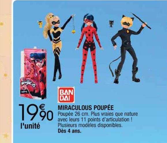 miraculous poupée bandai