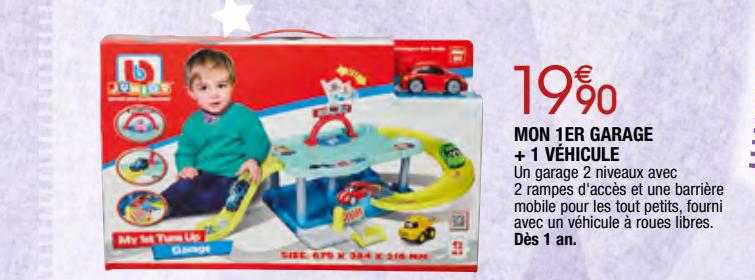 mon 1er garage + 1 véhicule