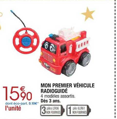 mon premier véhicule radioguidé