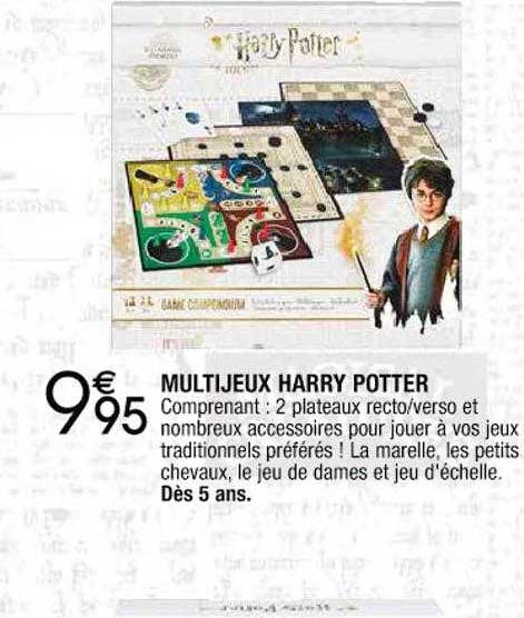 multi jeux harry potter