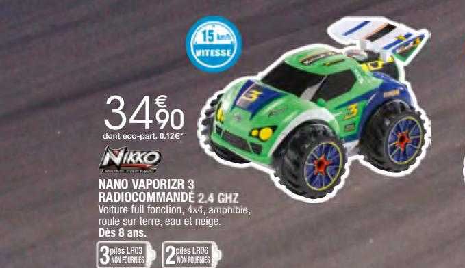 nano vaporizr 3 radiocommandé 2.4 ghz