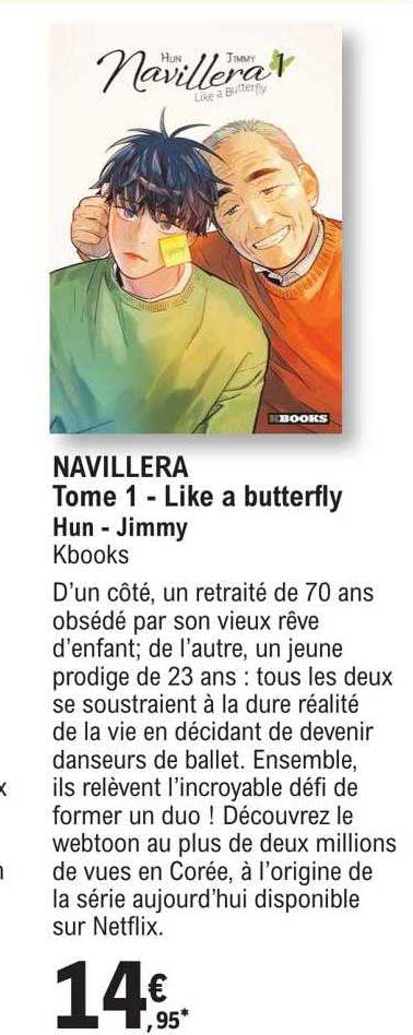 navillera  tome 1 - like a butterfly - hun-jimmy