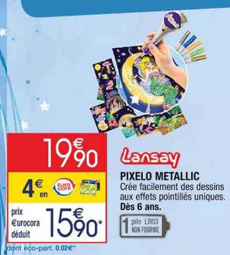 Pixelo Metallic Lansay