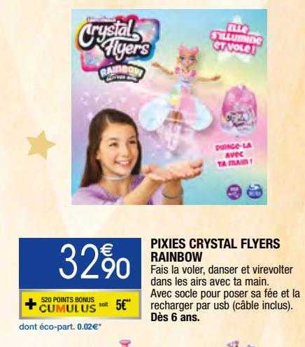 Pixies Crystal Flyers Rainbow