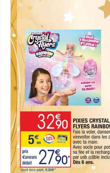 pixies crystal flyers rainbow
