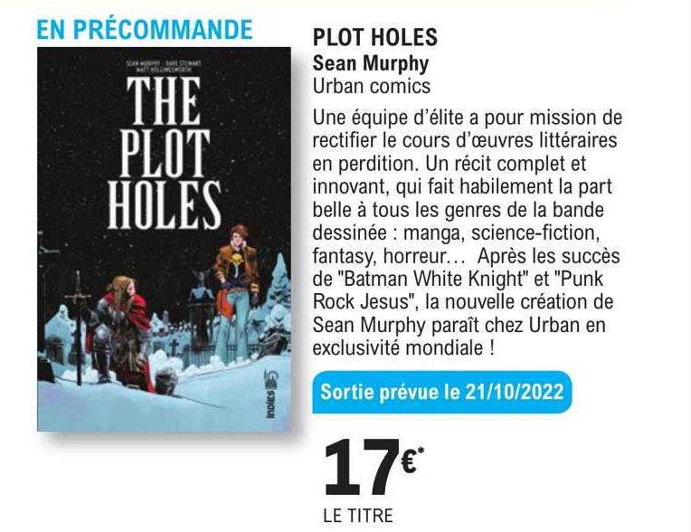 plot holes - sean murphy