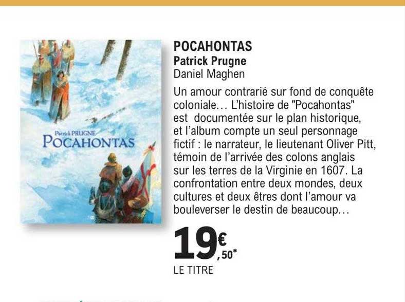 pocahontas - patrick prugne
