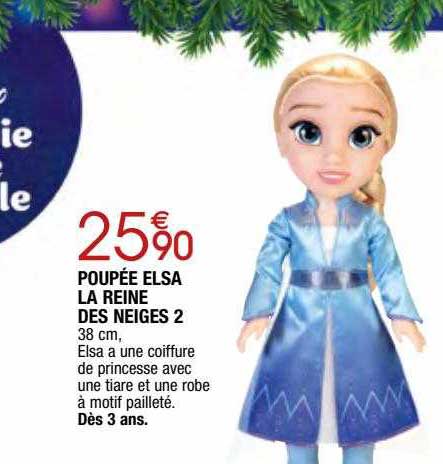Poupée Elsa La Reine Des Neiges 2