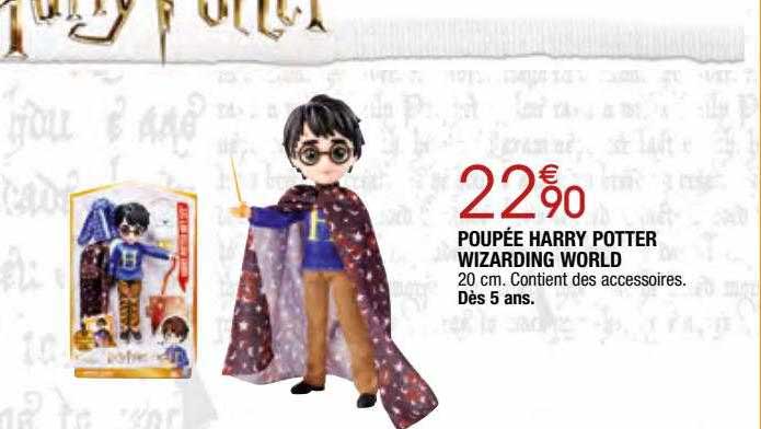 poupée harry potter wizarding world