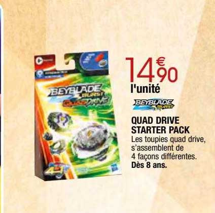 quad drive starter pack beyblade