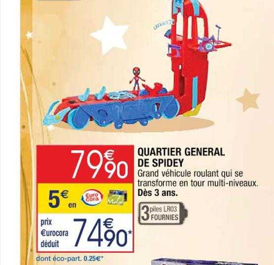 quartier général de spidey