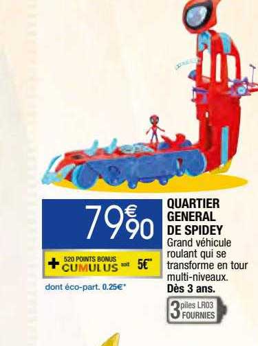 quartier général de spidey