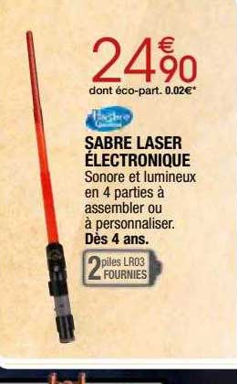 sabre laser électronique