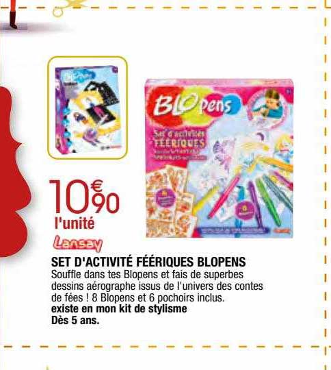 set d'activité féériques blopens lansay