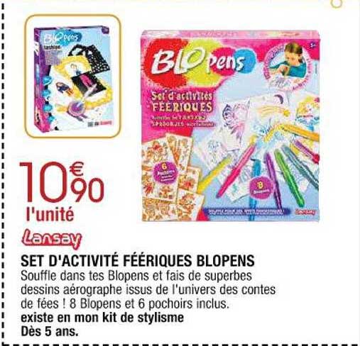 set d'activité féériques blopens lansay