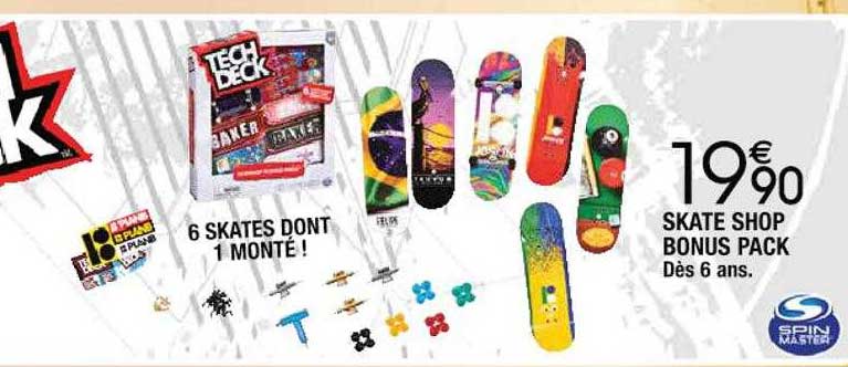 skate shop bonus pack spin master