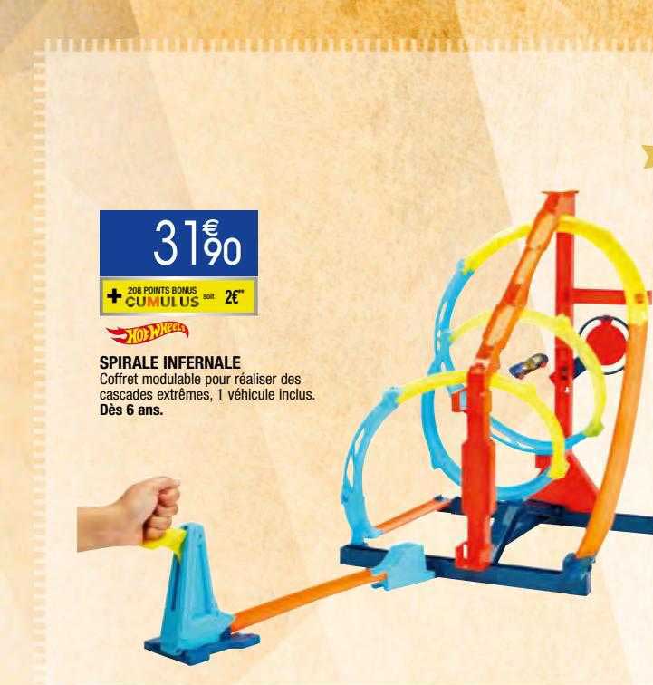 spirale infernale hot wheels