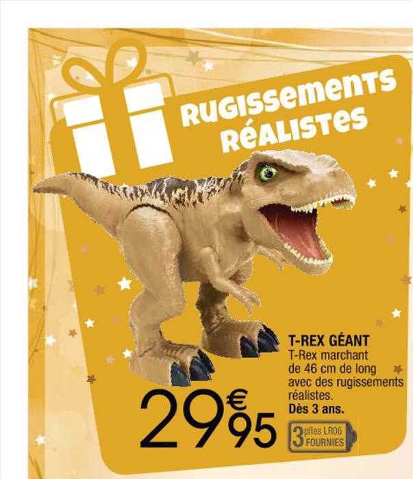 t-rex géant