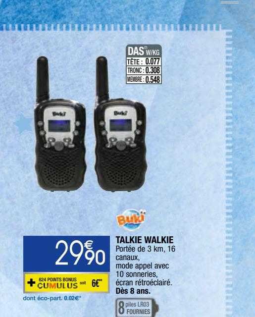 talkie walkie buki