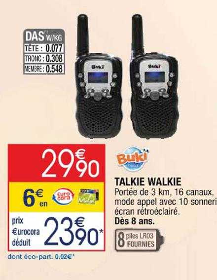 talkie walkie buki
