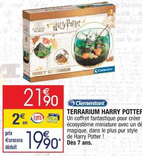 terrarium harry potter clementoni