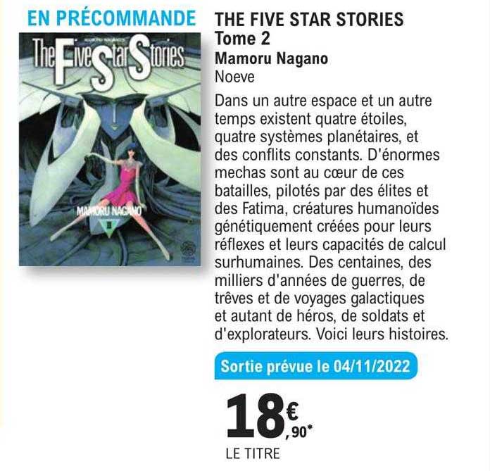 the five star stories tome 2 - mamoru nagano