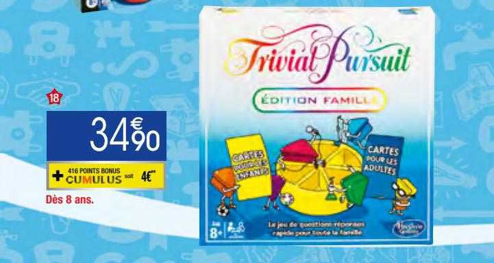 trivial pursuit édition familial