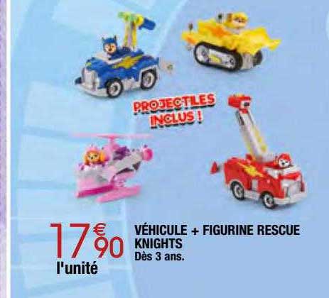 véhicule + figurine rescue knights
