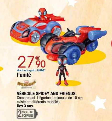 véhicule spidey and friends