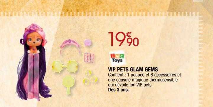 vip pets glam gems